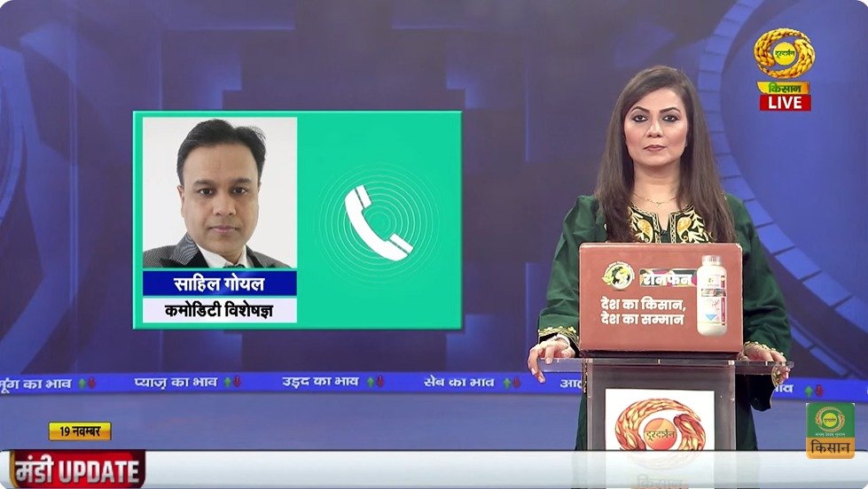 Sahil Goyal Featured on DD Kisan