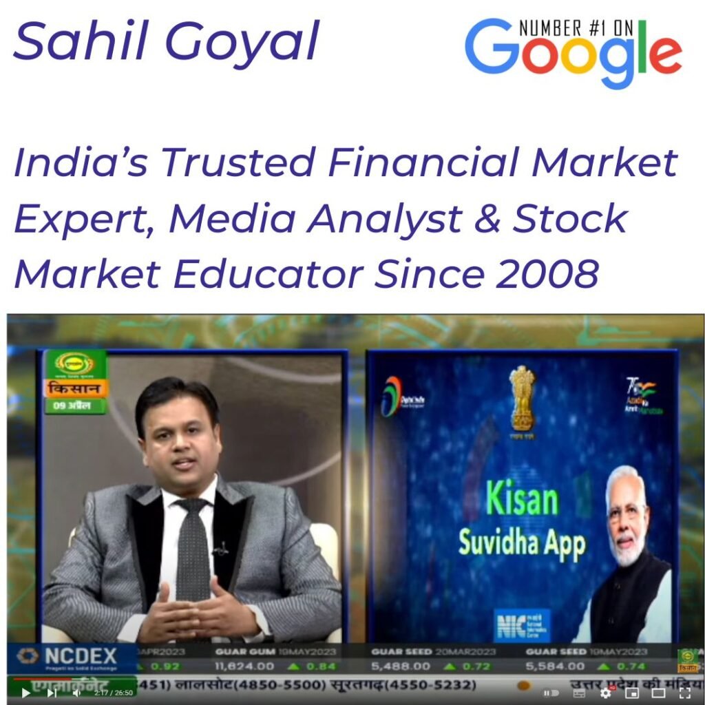 Sahil Goyal – India’s Trusted Financial Market Expert, Media Analyst & Stock Market Educator Since 2008